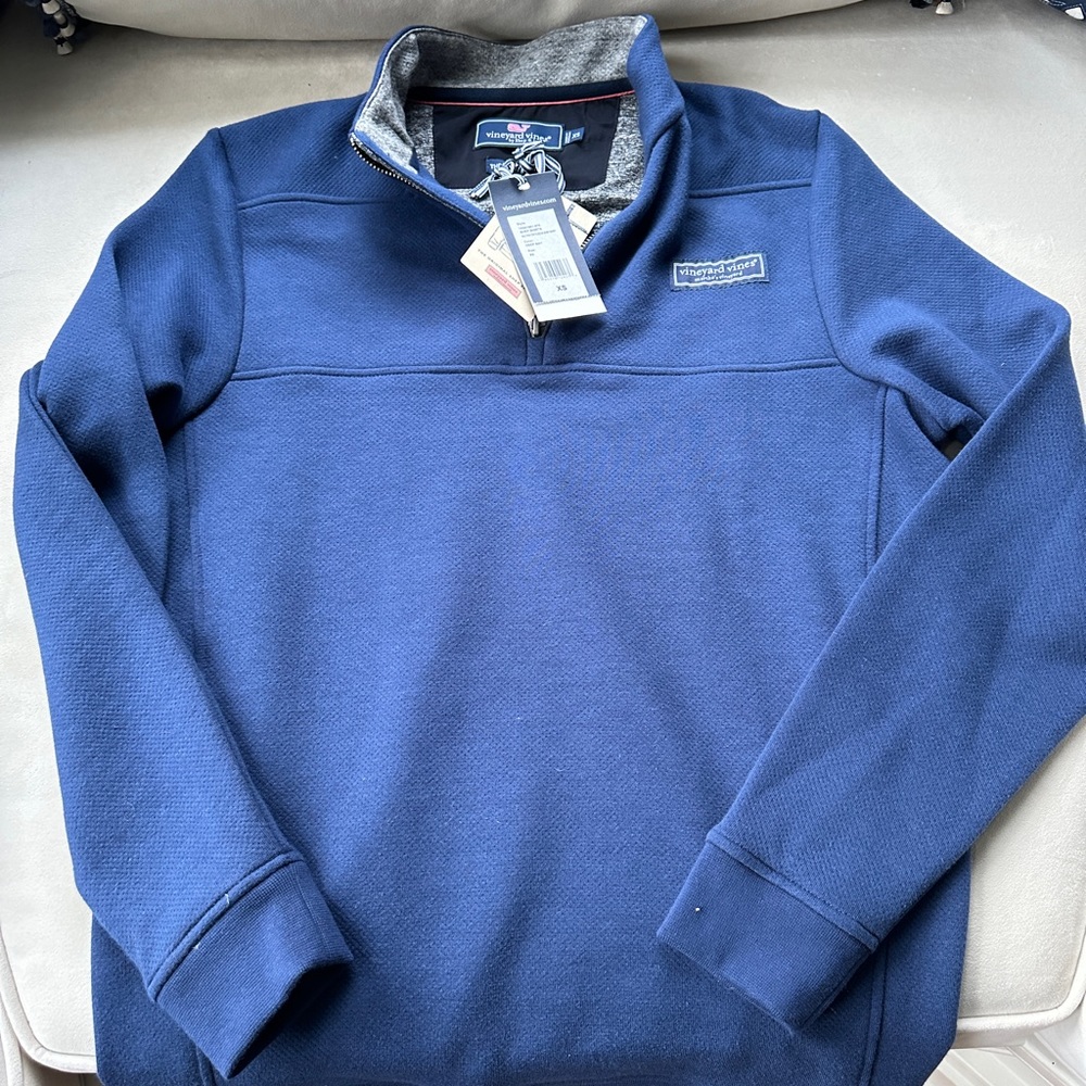 Vineyard Vines sweatshirt in blue - so gorgeous - womens XS